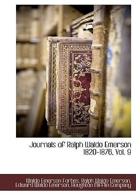 Produktbild: Journals of Ralph Waldo Emerson 1820-1876, Vol. 9