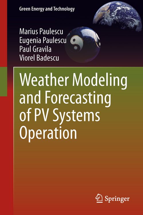 Produktbild: Weather Modeling and Forecasting of PV Systems Operation