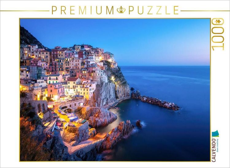 Produktbild: CALVENDO Puzzle Manarola, Italien | 1000 Teile Lege-Gr&ouml;&szlig;e 64x48cm Foto-Puzzle f&uuml;r gl&uuml;ckliche Stunden