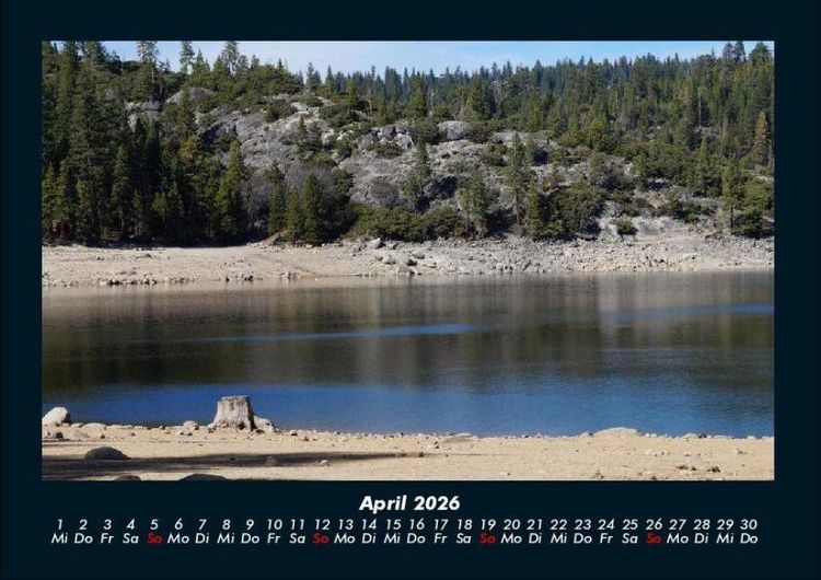 Produktbild: Die Seen der Erde 2026 Fotokalender DIN A4