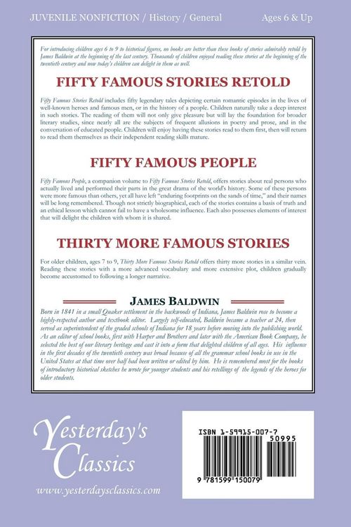 Produktbild: Fifty Famous People (Yesterday's Classics)
