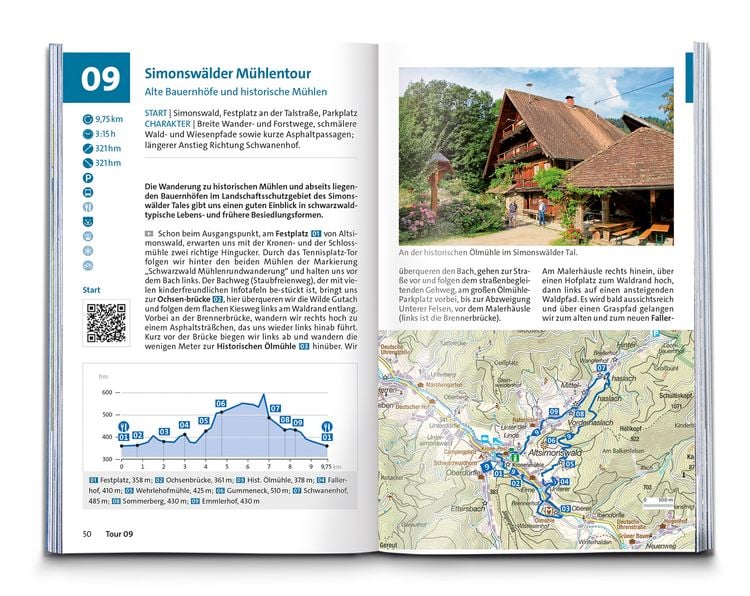 Produktbild: KOMPASS Wanderf&uuml;hrer Schwarzwald S&uuml;d mit Naturpark, Kaiserstuhl und Markgr&auml;flerland, 60 Touren mit Extra-Tourenkarte