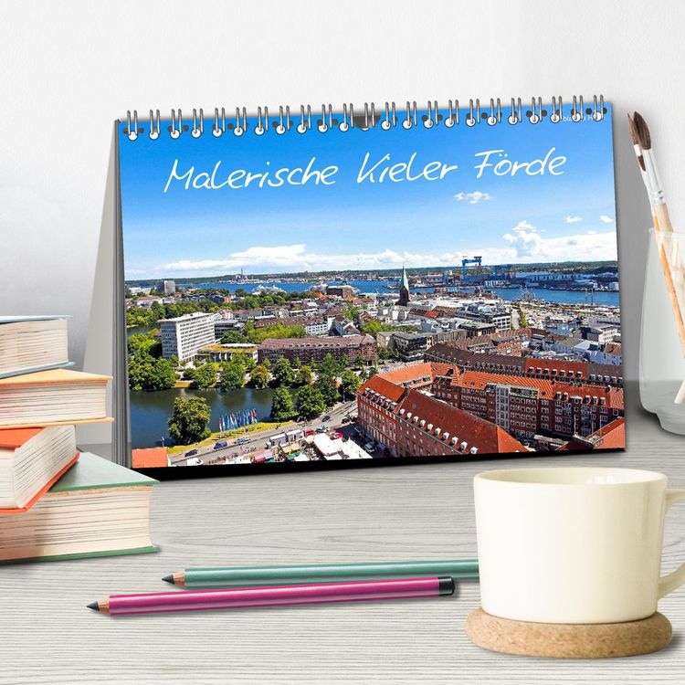 Produktbild: Malerische Kieler F&ouml;rde (Tischkalender 2026 DIN A5 quer), CALVENDO Monatskalender