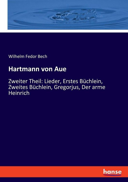 Produktbild: Hartmann von Aue