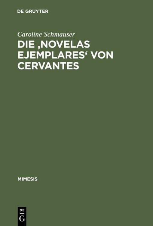 Produktbild: Die 'Novelas ejemplares' von Cervantes