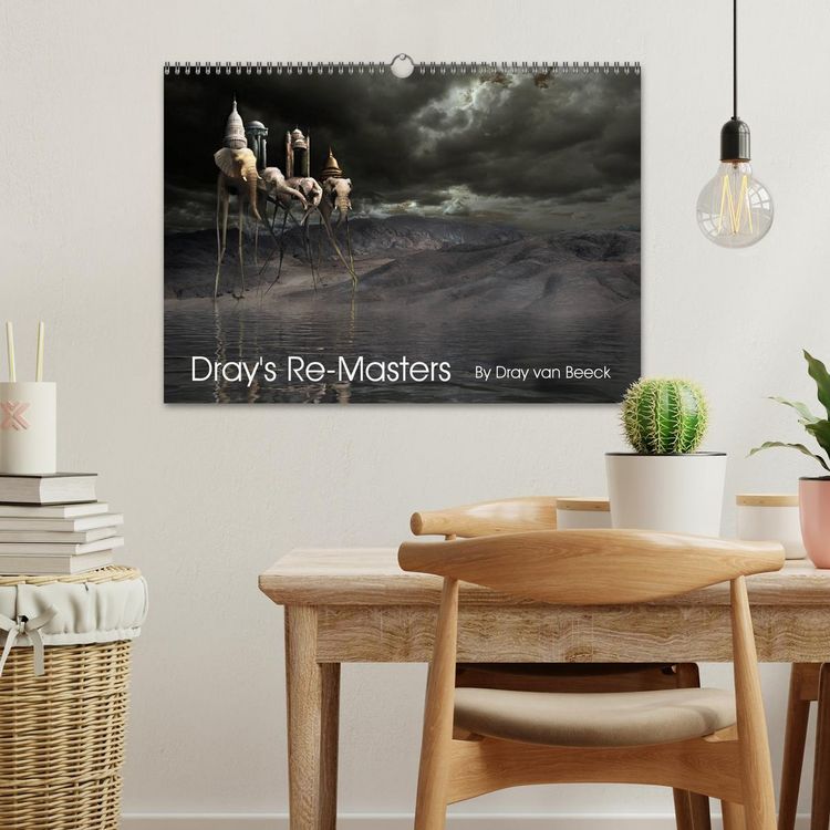 Produktbild: Dray's Re-Masters (Wall Calendar 2026 DIN A3 landscape), CALVENDO 12 Month Wall Calendar