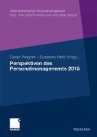 Produktbild: Perspektiven des Personalmanagements 2015
