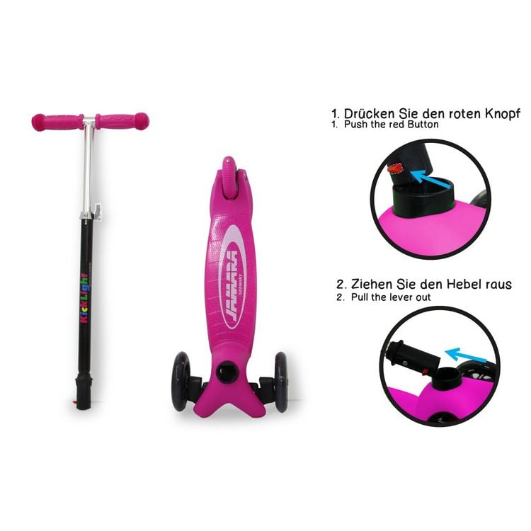 Produktbild: KickLight Scooter pink