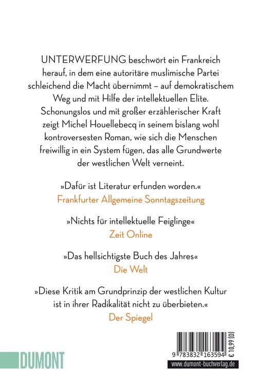Produktbild: Unterwerfung