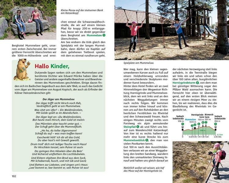 Produktbild: ROTHER Wanderbuch ErlebnisWandern mit Kindern Schwarzwald Nord