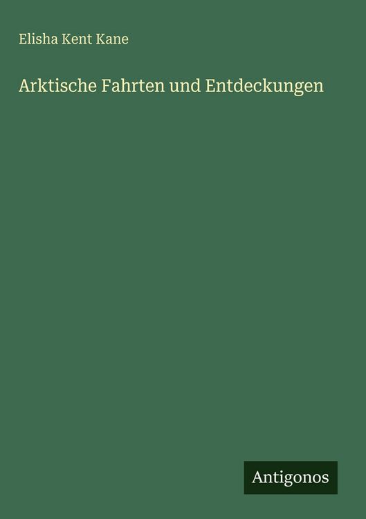 Produktbild: Arktische Fahrten und Entdeckungen