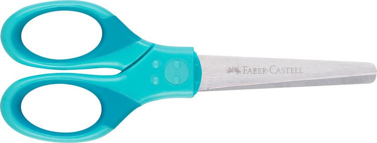 Produktbild: Faber-Castell Schulschere Grip t&uuml;rkis