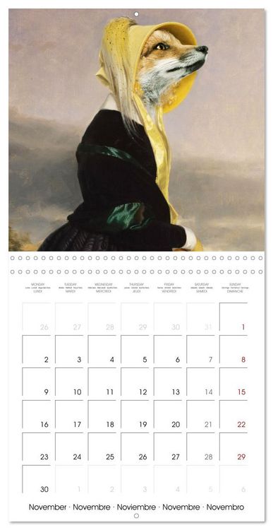 Produktbild: Aristocrat Animals (Wall Calendar 2026 12 &times; 12 Inch) CALVENDO 12 Month Wall Calendar