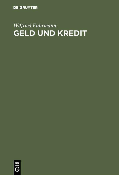 Produktbild: Geld und Kredit