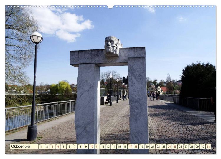 Produktbild: Unterwegs in Bietigheim-Bissingen (Wandkalender 2026 DIN A2 quer), CALVENDO Monatskalender