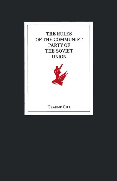 Produktbild: The Rules of the Communist Party of the Soviet Union