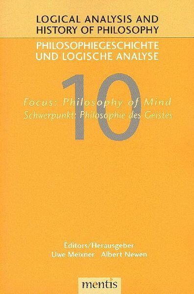 Produktbild: Focus: Philosophy of Mind/Schwerpunkt: Philosophie des Geistes