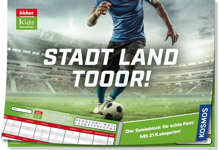 Produktbild: Kicker Kids Stadt-Land-Tor!