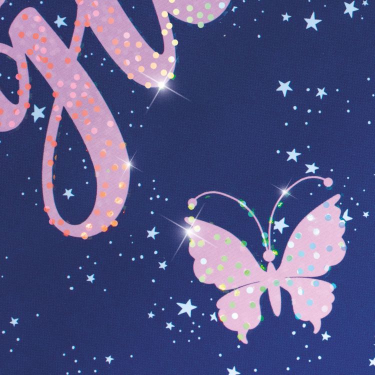 Produktbild: Brunnen Ringbuch Magic Butterfly &brvbar; A4, 2 Ringe, F&uuml;llh&ouml;he: 20 mm, rosarot/lila