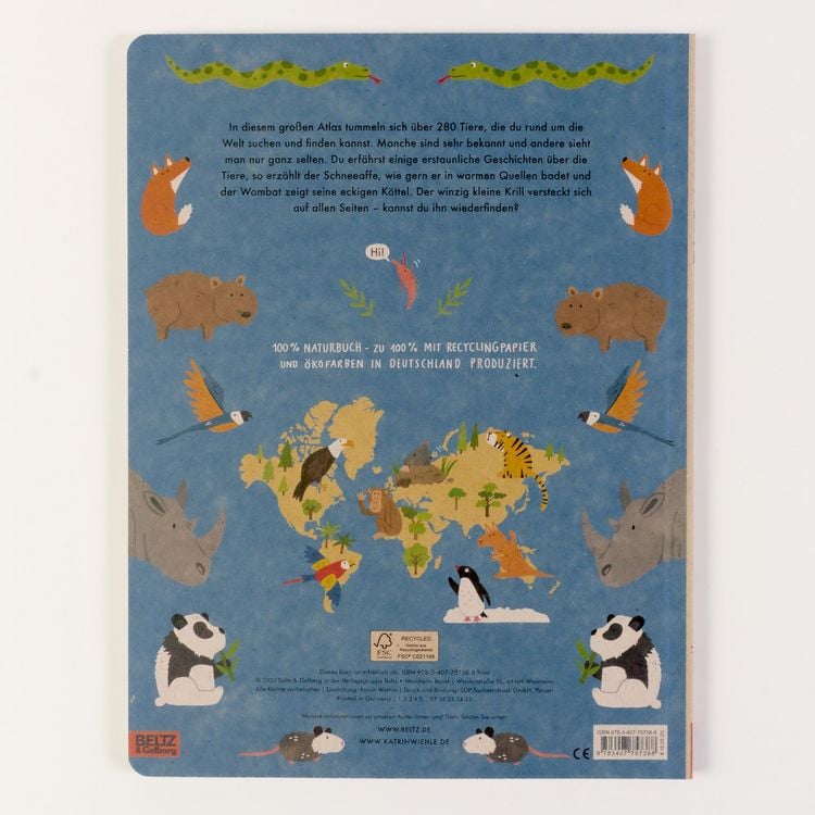 Produktbild: Mein gro&szlig;er Tieratlas
