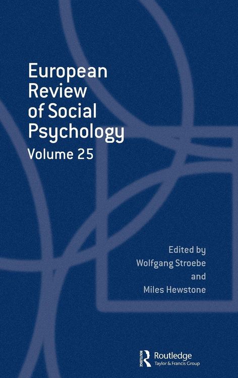 Produktbild: European Review of Social Psychology