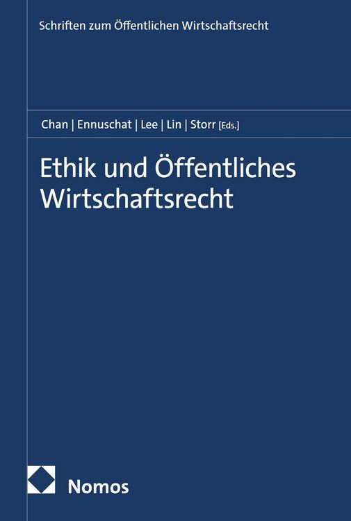 Produktbild: Ethik und &Ouml;ffentliches Wirtschaftsrecht