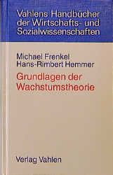 Produktbild: Grundlagen der Wachstumstheorie