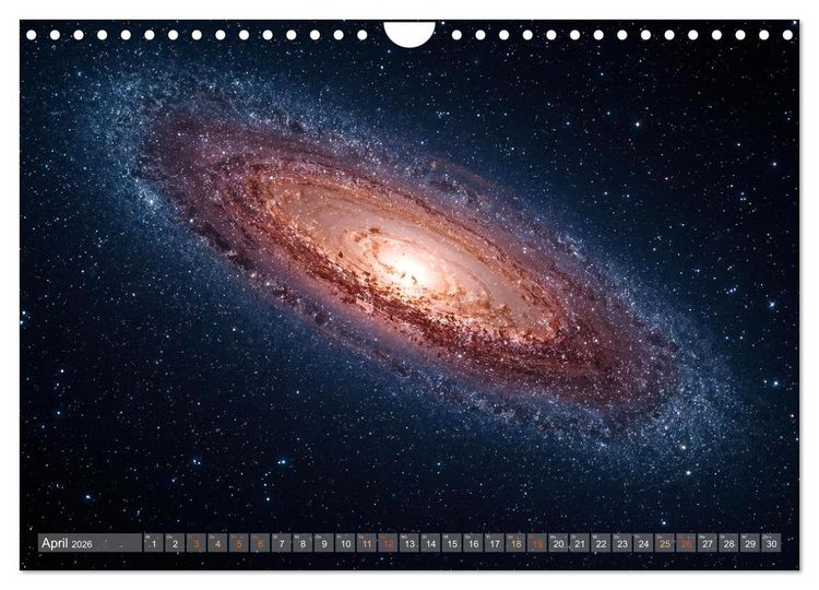 Produktbild: Fantastische Sternenwelten (Wandkalender 2026 DIN A4 quer), CALVENDO Monatskalender