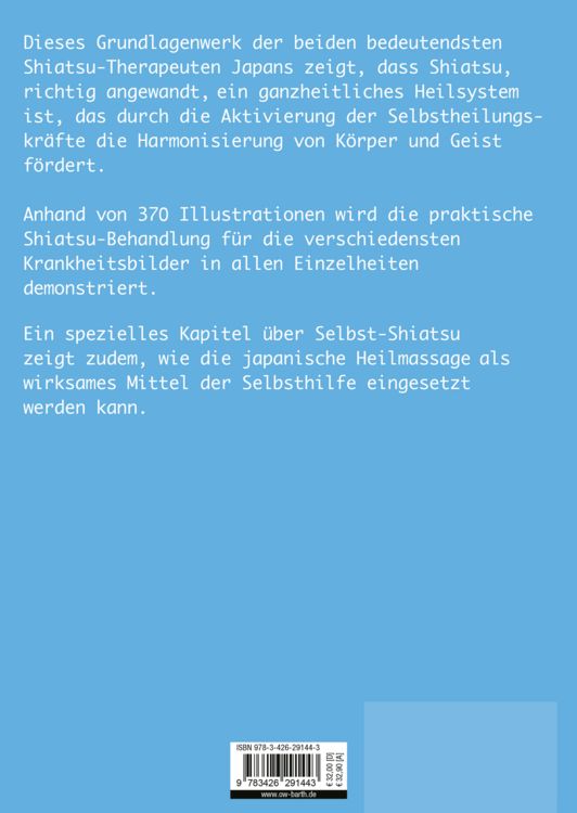 Produktbild: Das gro&szlig;e Buch der Heilung durch Shiatsu