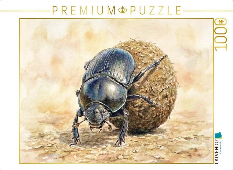 Produktbild: CALVENDO Puzzle Mistk&auml;fer | 1000 Teile Lege-Gr&ouml;&szlig;e 64x48cm Foto-Puzzle f&uuml;r gl&uuml;ckliche Stunden