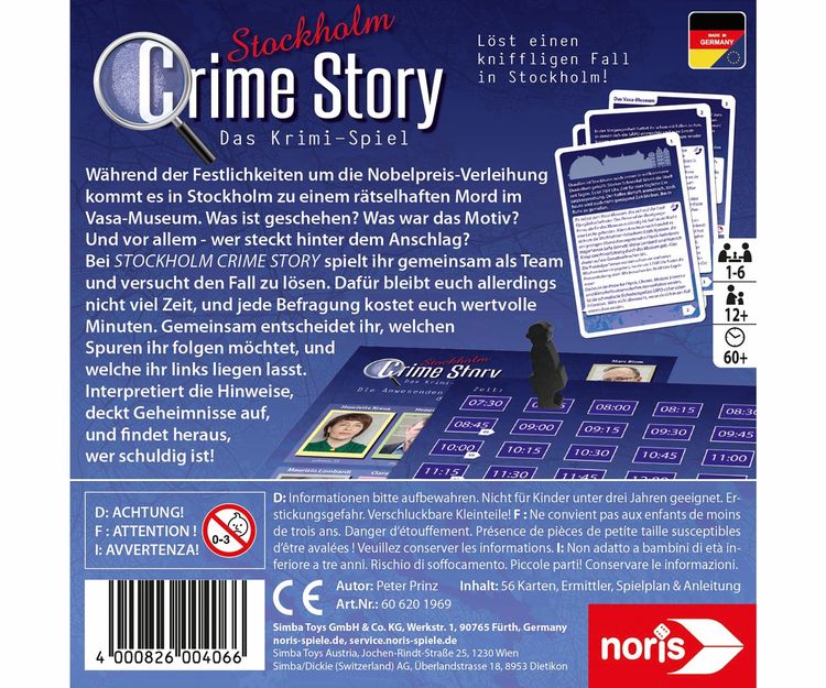Produktbild: Crime Story - Stockholm