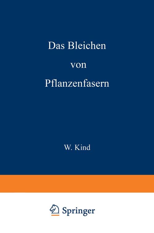 Produktbild: Das Bleichen der Pflanzenfasern