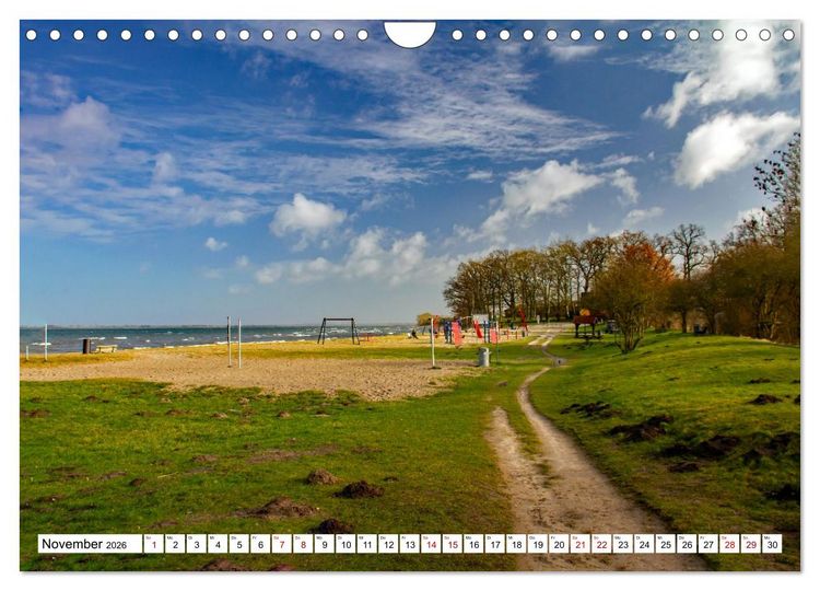 Produktbild: Naturparadies Zierow - Ostsee Idylle pur in der Wismarer Bucht (Wandkalender 2026 DIN A4 quer), CALVENDO Monatskalender