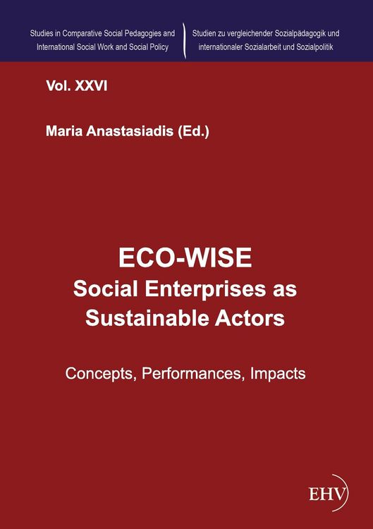 Produktbild: ECO-WISE - Social Enterprises as Sustainable Actors