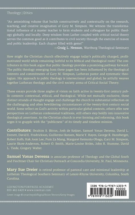 Produktbild: Theology and Ethics for the Public Church