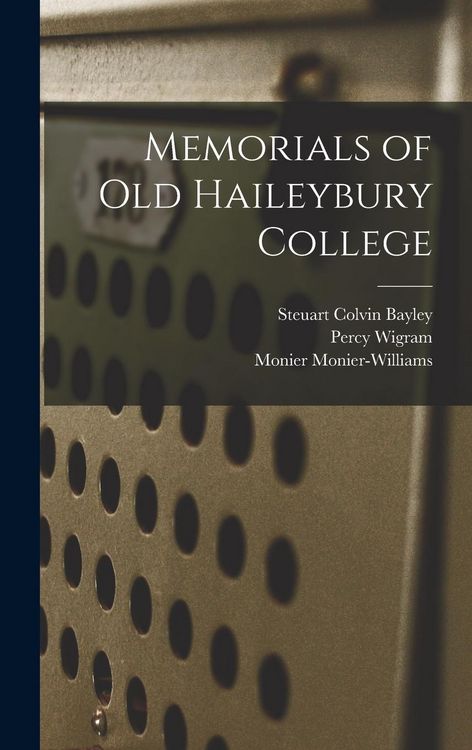 Produktbild: Memorials of Old Haileybury College