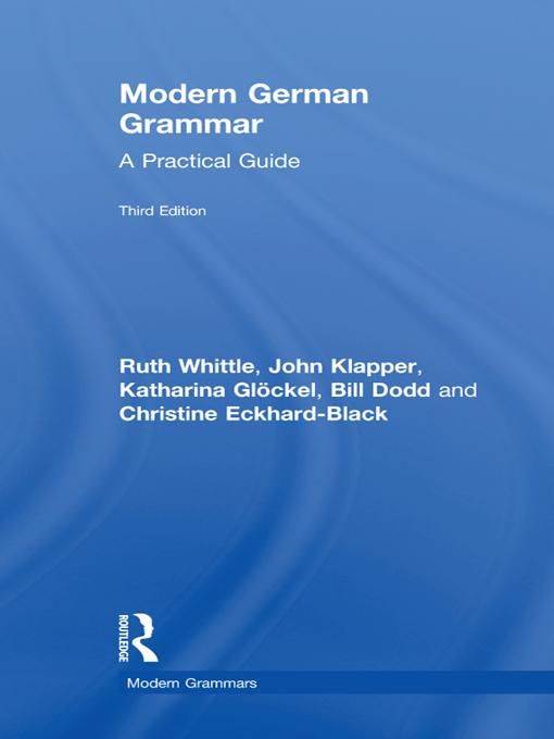 Produktbild: Modern German Grammar