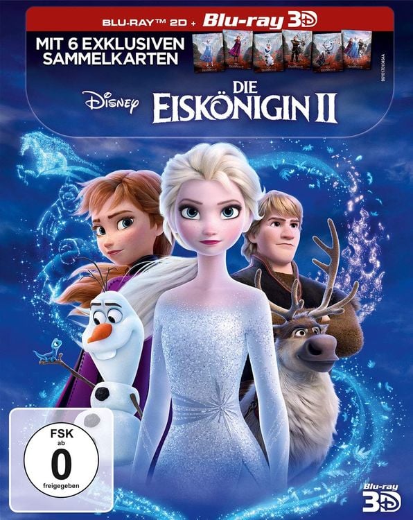 Produktbild: Die Eiskönigin 2 (3D Blu-ray)