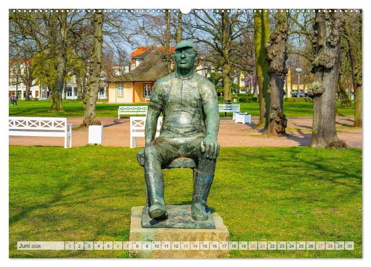 Produktbild: Bad Doberan Impressionen (Wandkalender 2026 DIN A2 quer), CALVENDO Monatskalender