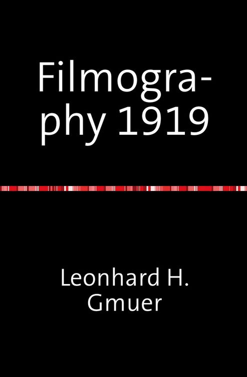 Produktbild: KinoTV Index Series / Filmography 1919
