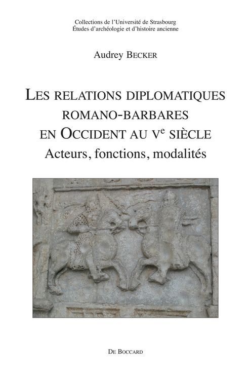 Produktbild: Les relations diplomatiques romano-barbares en Occident au Ve siecle