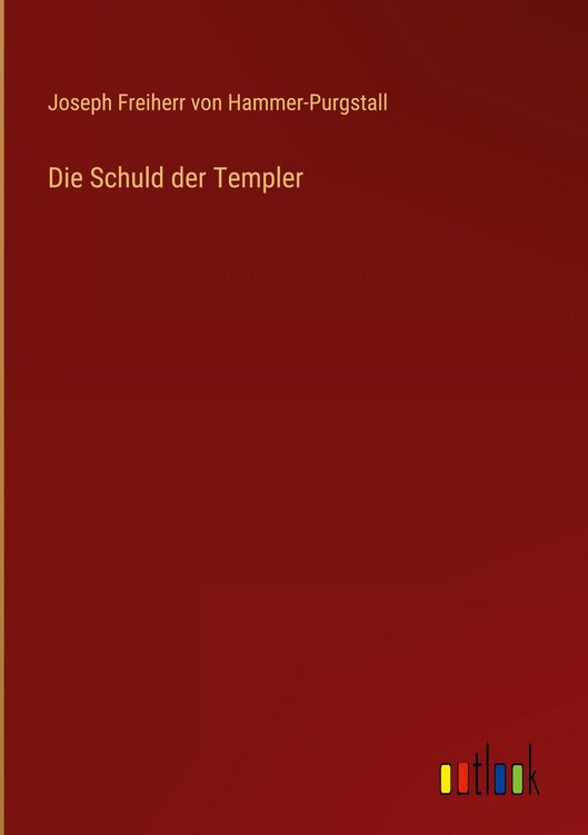 Produktbild: Die Schuld der Templer