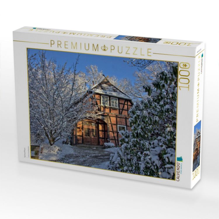Produktbild: CALVENDO Puzzle Fachwerkhaus | 1000 Teile Lege-Gr&ouml;&szlig;e 64x48cm Foto-Puzzle f&uuml;r gl&uuml;ckliche Stunden