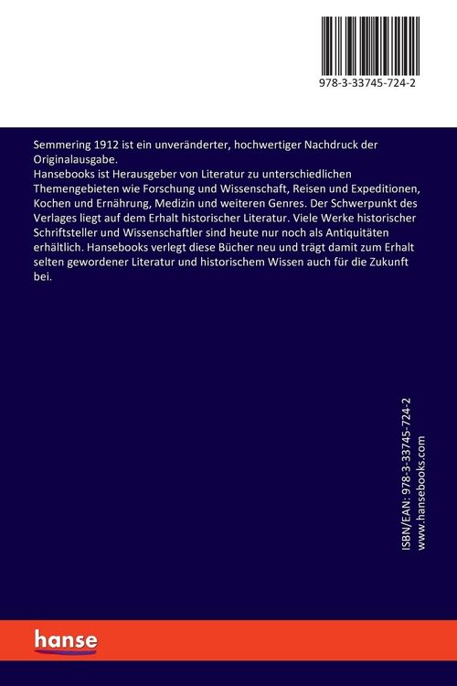 Produktbild: Semmering 1912