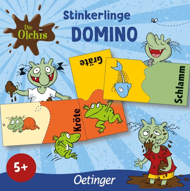 Produktbild: Die Olchis. Kr&ouml;tiges Stinkerlinge Domino
