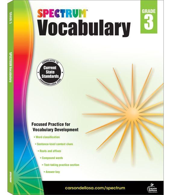 Produktbild: Spectrum Vocabulary, Grade 3