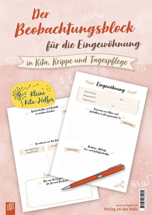 Produktbild: Beobachtungsblock f&uuml;r die Eingew&ouml;hnung