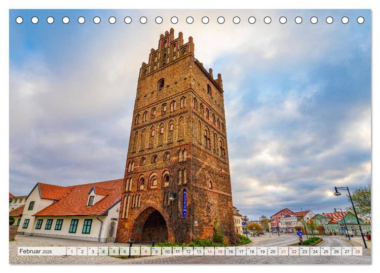 Produktbild: Anklam Impressionen (Tischkalender 2026 DIN A5 quer), CALVENDO Monatskalender
