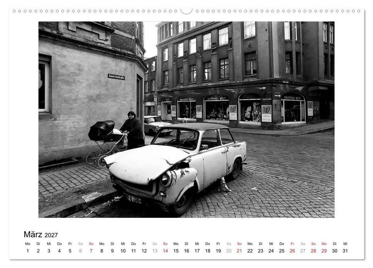 Produktbild: Aus - Zeit der Trabanten (Wandkalender 2027 DIN A2 quer), CALVENDO Monatskalender