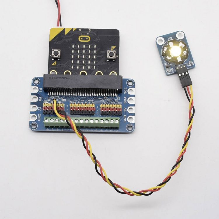 Produktbild: TRU COMPONENTS TC-9072540 Erweiterungsboard 1 St. Passend f&uuml;r (Entwicklungskits): BBC micro:bit